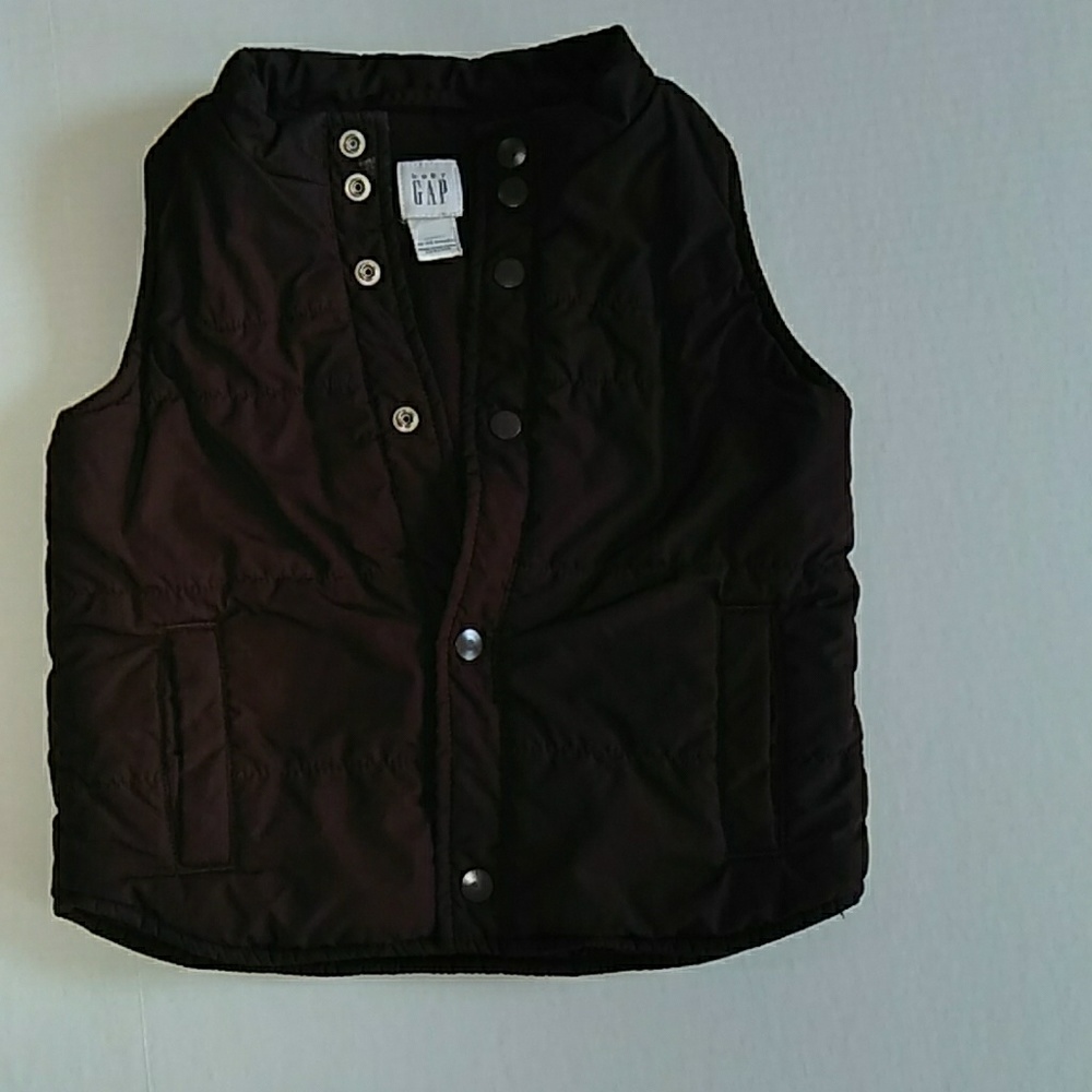 Baby GAP Chocolate Brown Vest